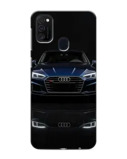 Чехол для Samsung Galaxy M21s с картинкой «Audi — ночное отражение» Чехол для Samsung Galaxy M21s с картинкой «Audi — ночное отражение»