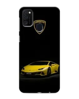 Чехол для Samsung Galaxy M21s с картинкой «Lamborghini желтый акцент» Чехол для Samsung Galaxy M21s с картинкой «Lamborghini желтый акцент»