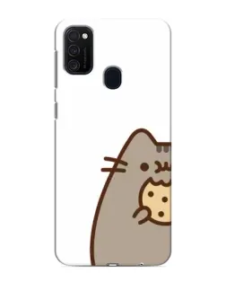 Чехол для Samsung Galaxy M21s с картинкой «Пушин с печеньем»