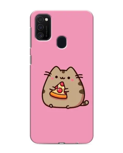 Чехол для Samsung Galaxy M21s с картинкой «Пушин с пиццей» Чехол для Samsung Galaxy M21s с картинкой «Пушин с пиццей»