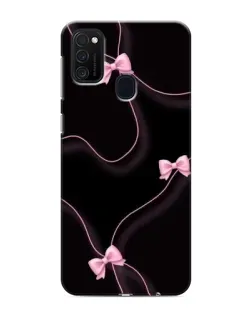 Чехол для Samsung Galaxy M21s с картинкой «Розовые ленты»