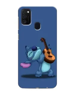Чехол для Samsung Galaxy M21s с картинкой «Стич с укулеле» Чехол для Samsung Galaxy M21s с картинкой «Стич с укулеле»
