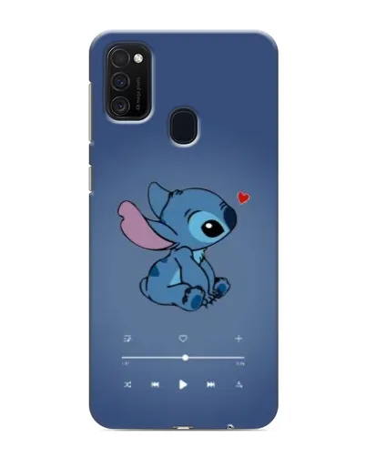 Чехол для Samsung Galaxy M21s с картинкой «Музыкальный Stitch»