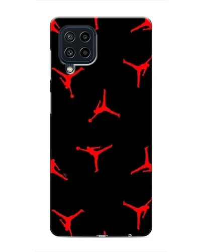 Чехол для Samsung Galaxy M22 с картинкой «Jordan Red Pattern» Чехол для Samsung Galaxy M22 с картинкой «Jordan Red Pattern»
