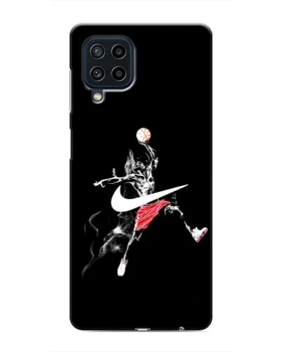 Чехол для Samsung Galaxy M22 с картинкой «Jordan Jumpman» Чехол для Samsung Galaxy M22 с картинкой «Jordan Jumpman»