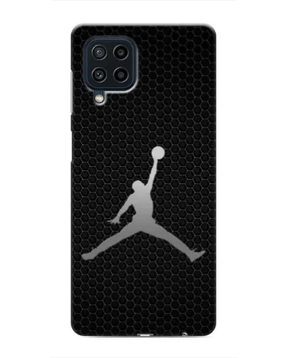 Чехол для Samsung Galaxy M22 с картинкой «Jordan Dark Carbon» Чехол для Samsung Galaxy M22 с картинкой «Jordan Dark Carbon»