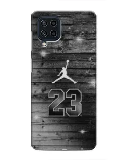 Чехол для Samsung Galaxy M22 с картинкой «Jordan Carbon 23»