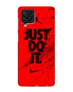 Чехол для Samsung Galaxy M22 с картинкой «Nike Just Do It»