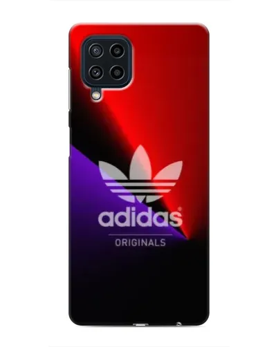 Чехол для Samsung Galaxy M22 с картинкой «Adidas Red Neon»