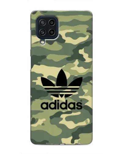 Чехол для Samsung Galaxy M22 с картинкой «Милитари стиль Adidas»