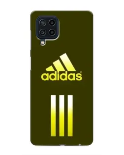 Чехол для Samsung Galaxy M22 с картинкой «Оливковый градиент Adidas»