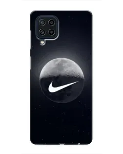 Чехол для Samsung Galaxy M22 с картинкой «Nike в стиле граффити»