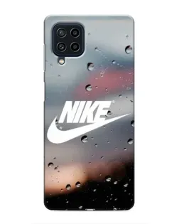 Чехол для Samsung Galaxy M22 с картинкой «Nike в стиле ретро»