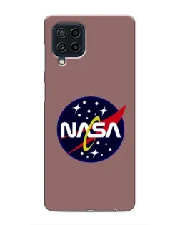 Чехол для Samsung Galaxy M22 с картинкой «NASA — ретро космос» Чехол для Samsung Galaxy M22 с картинкой «NASA — ретро космос»