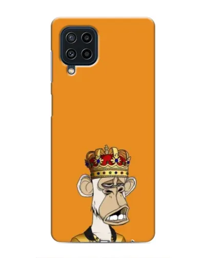 Чехол для Samsung Galaxy M22 с картинкой «Золотая обезьяна Bored Ape»
