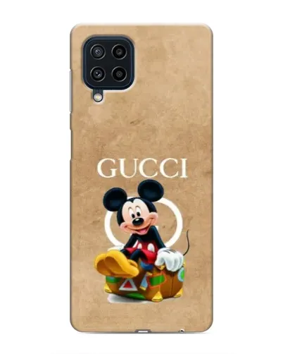 Чехол для Samsung Galaxy M22 с картинкой «Микки Маус Gucci — крафт»