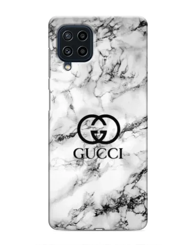 Чехол для Samsung Galaxy M22 с картинкой «Gucci — мраморный шик»