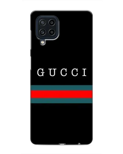 Чехол для Samsung Galaxy M22 с картинкой «Gucci — красный пояс»