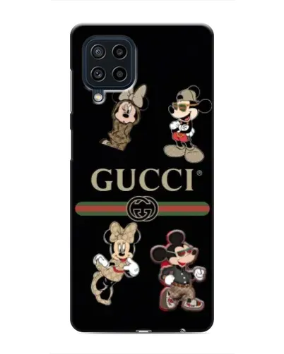 Чехол для Samsung Galaxy M22 с картинкой «Gucci — герои Disney и монограмма» Чехол для Samsung Galaxy M22 с картинкой «Gucci — герои Disney и монограмма»