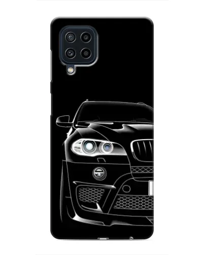 Чехол для Samsung Galaxy M22 с картинкой «Темный силуэт BMW» Чехол для Samsung Galaxy M22 с картинкой «Темный силуэт BMW»