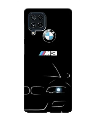 Чехол для Samsung Galaxy M22 с картинкой «Минималистичный принт BMW M3» Чехол для Samsung Galaxy M22 с картинкой «Минималистичный принт BMW M3»