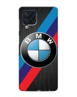 Чехол для Samsung Galaxy M22 с картинкой «BMW M-stripes стиль» Чехол для Samsung Galaxy M22 с картинкой «BMW M-stripes стиль»