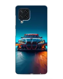 Чехол для Samsung Galaxy M22 с картинкой «BMW — огни неона» Чехол для Samsung Galaxy M22 с картинкой «BMW — огни неона»