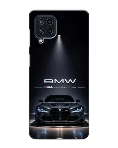 Чехол для Samsung Galaxy M22 с картинкой «BMW сквозь ночной город» Чехол для Samsung Galaxy M22 с картинкой «BMW сквозь ночной город»