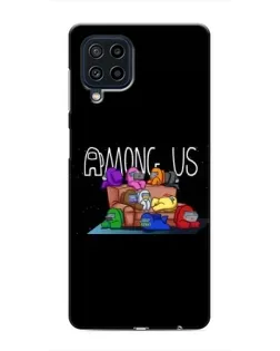 Чехол для Samsung Galaxy M22 с картинкой «Логотип Among Us» Чехол для Samsung Galaxy M22 с картинкой «Логотип Among Us»