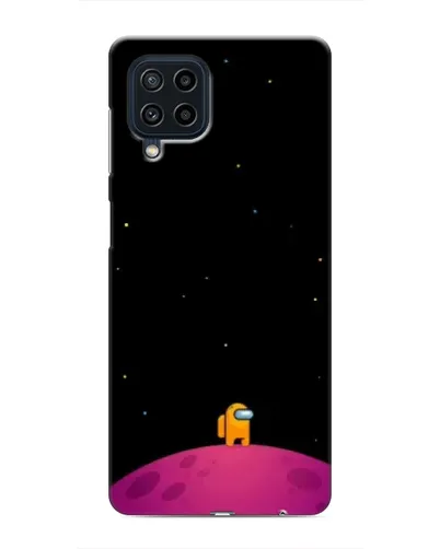 Чехол для Samsung Galaxy M22 с картинкой «Одинокий герой на планете» Чехол для Samsung Galaxy M22 с картинкой «Одинокий герой на планете»