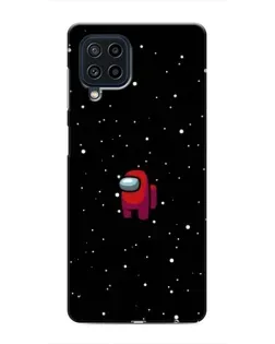 Чехол для Samsung Galaxy M22 с картинкой «Красный Among Us» Чехол для Samsung Galaxy M22 с картинкой «Красный Among Us»