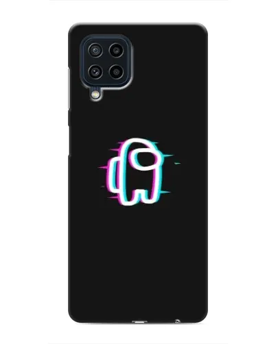 Чехол для Samsung Galaxy M22 с картинкой «Among Us неон» Чехол для Samsung Galaxy M22 с картинкой «Among Us неон»