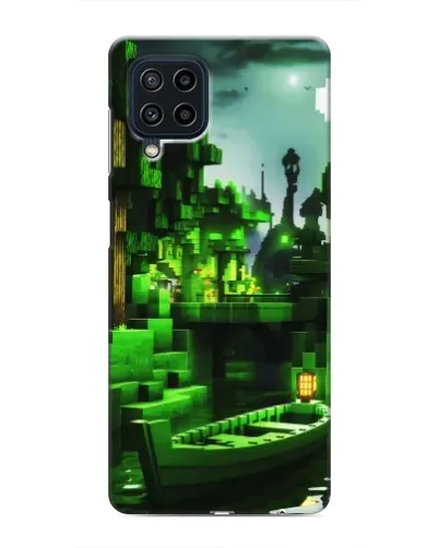 Чехол для Samsung Galaxy M22 с картинкой «Minecraft лесной пейзаж» Чехол для Samsung Galaxy M22 с картинкой «Minecraft лесной пейзаж»