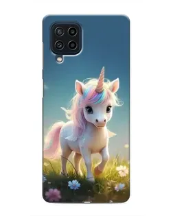Чохол для Samsung Galaxy M22 з картинкою «Єдиноріг на галявині» Чохол для Samsung Galaxy M22 з картинкою «Єдиноріг на галявині»