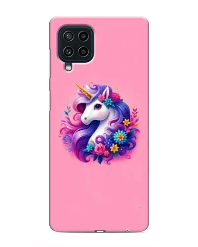 Чехол для Samsung Galaxy M22 с картинкой «Сказочный единорог»