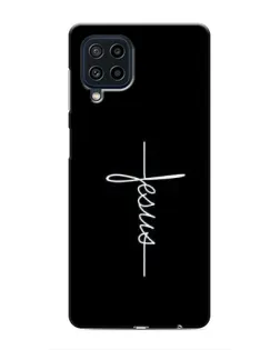 Чехол для Samsung Galaxy M22 с картинкой «Тонкая линия веры»