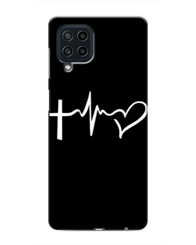 Чехол для Samsung Galaxy M22 с картинкой «Пульс веры» Чехол для Samsung Galaxy M22 с картинкой «Пульс веры»