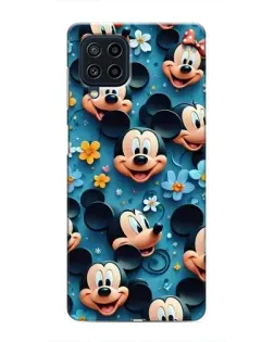 Чехол для Samsung Galaxy M22 с картинкой «Паттерн Микки и Минни» Чехол для Samsung Galaxy M22 с картинкой «Паттерн Микки и Минни»