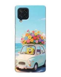 Чехол для Samsung Galaxy M22 с картинкой «Автомобильное путешествие»