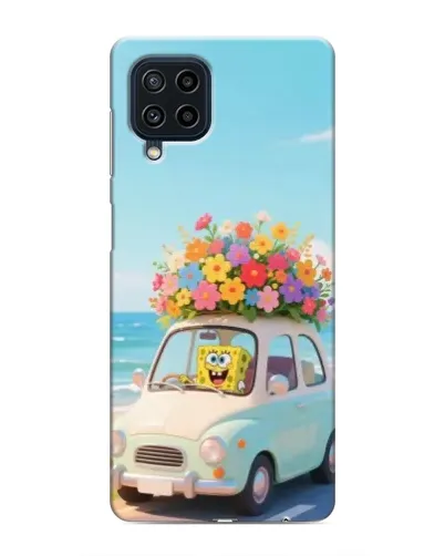 Чехол для Samsung Galaxy M22 с картинкой «Автомобильное путешествие»