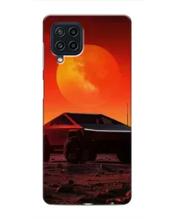 Чехол для Samsung Galaxy M22 с картинкой «Cybertruck на Марсе» Чехол для Samsung Galaxy M22 с картинкой «Cybertruck на Марсе»