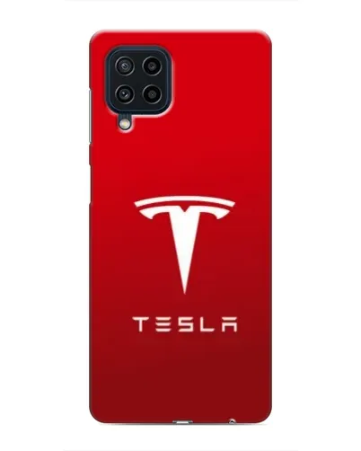 Чехол для Samsung Galaxy M22 с картинкой «Tesla Red Classic»