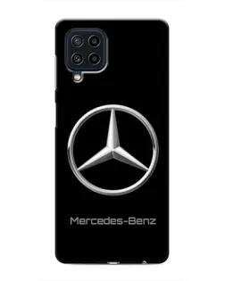 Чехол для Samsung Galaxy M22 с картинкой «Mercedes Silver Logo»