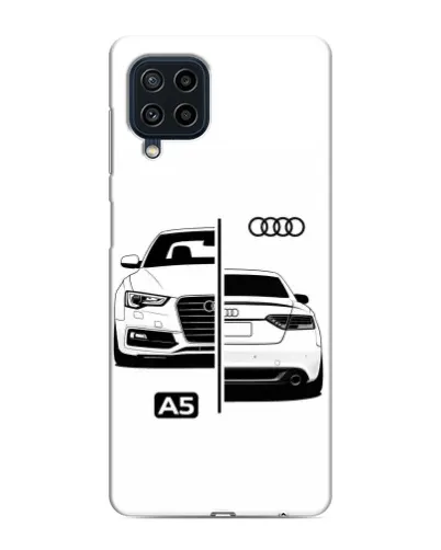 Чехол для Samsung Galaxy M22 с картинкой «Audi — контрастный дизайн» Чехол для Samsung Galaxy M22 с картинкой «Audi — контрастный дизайн»