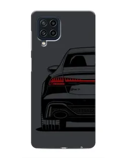 Чехол для Samsung Galaxy M22 с картинкой «Задняя часть Audi — арт»