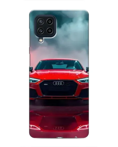 Чехол для Samsung Galaxy M22 с картинкой «Audi RS — красный стиль» Чехол для Samsung Galaxy M22 с картинкой «Audi RS — красный стиль»