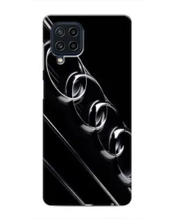 Чехол для Samsung Galaxy M22 с картинкой «Audi — абстрактные кольца»