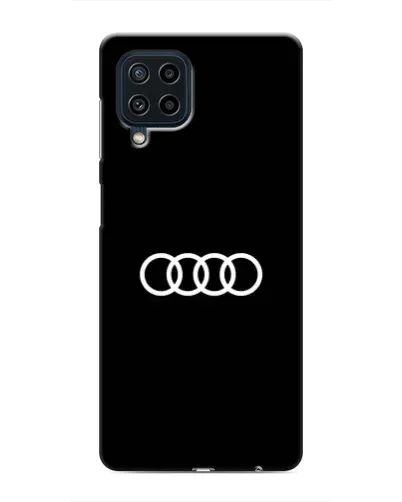 Чехол для Samsung Galaxy M22 с картинкой «Audi White Logo» Чехол для Samsung Galaxy M22 с картинкой «Audi White Logo»