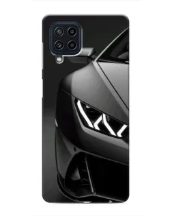 Чехол для Samsung Galaxy M22 с картинкой «Lamborghini фары детализация»