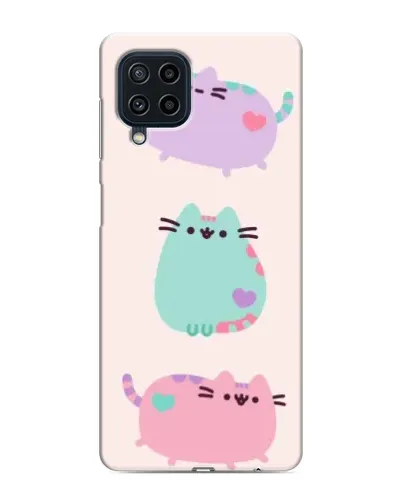 Чохол для Samsung Galaxy M22 з картинкою «Pusheen тріо» Чохол для Samsung Galaxy M22 з картинкою «Pusheen тріо»